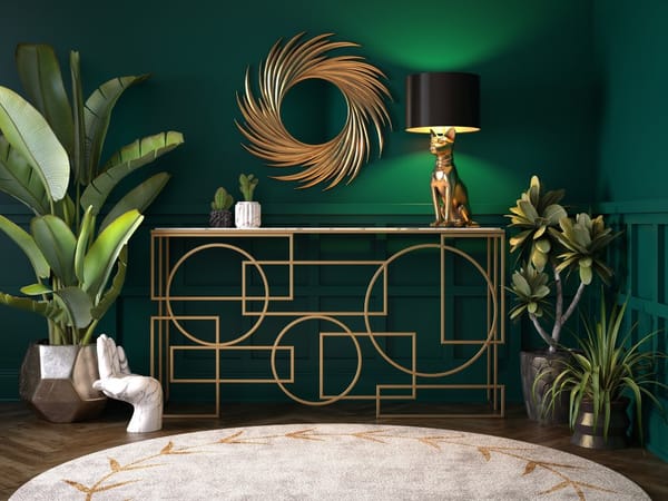 Dekoration im Art Deco Stil
