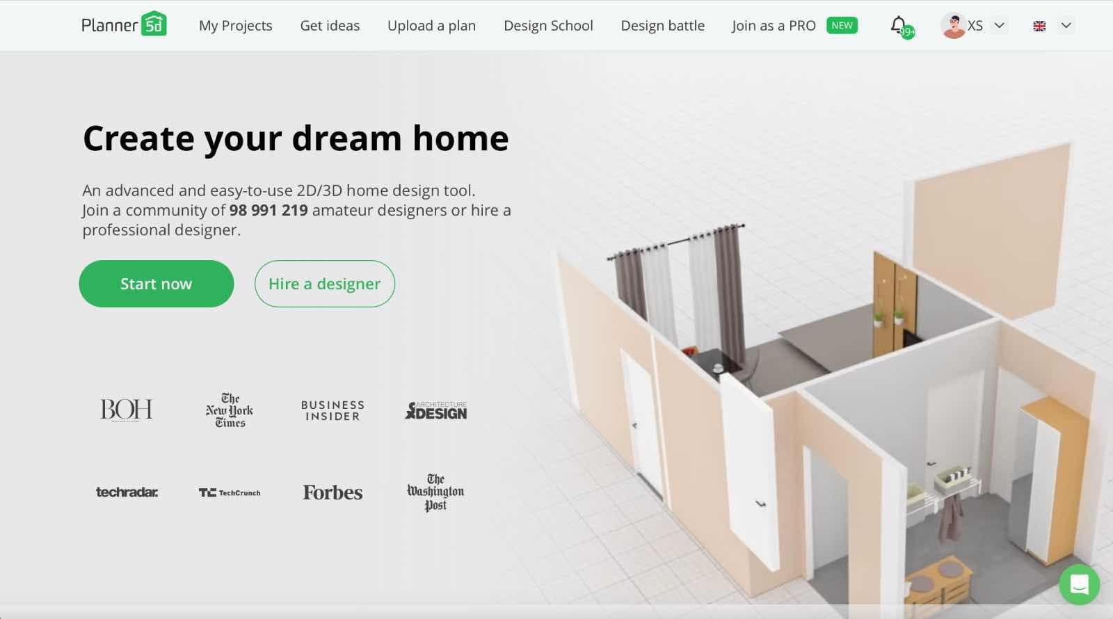 interior design floor plan software planner 5d