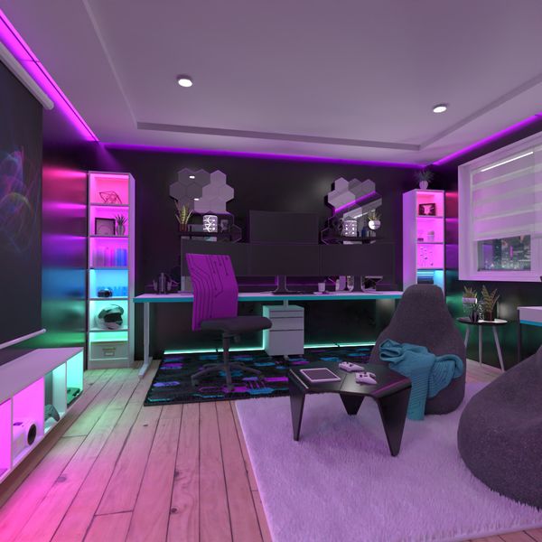Decoração para quarto gamer: ideias para um setup imersivo