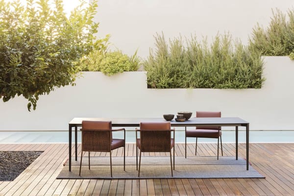 muebles de jardín de firmas españolas modernas