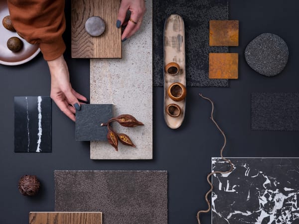 Moodboard criado por designer de interiores