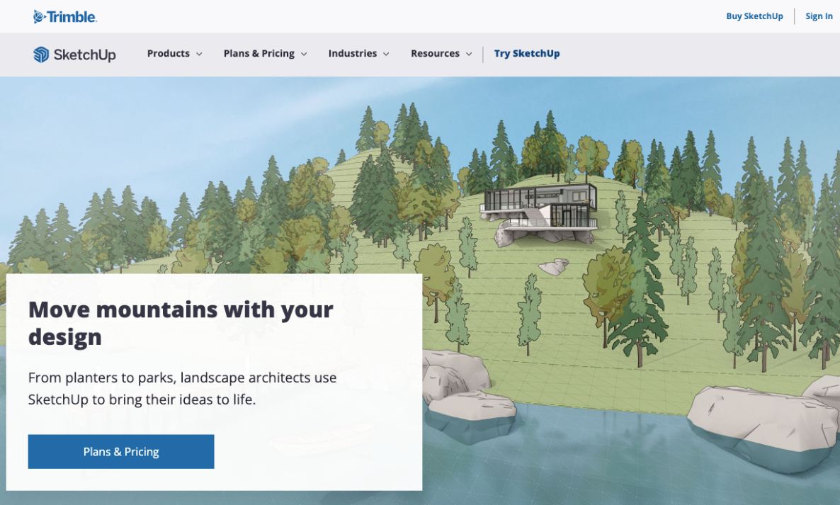 right landscape design software