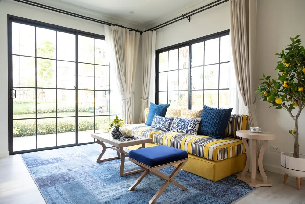 Mediterranean living room